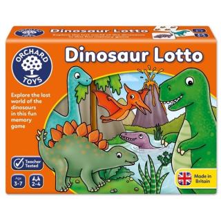 Dinoszaurusz lottó játék - Orchard Toys dínós játék kicsiknek