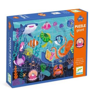Djeco Óriás puzzle - Tengerlakók 32 db-os