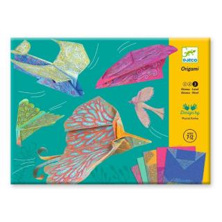 Djeco Origami készlet - Madarak
