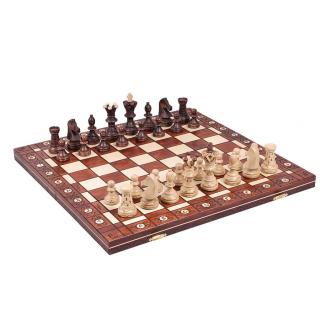 Fa sakk készlet 54x54cm - Sunrise sakk társasjáték