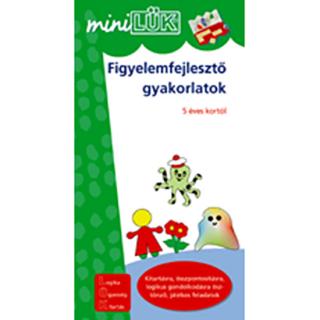 Figyelemfejlesztő gyakorlatok Mini Lük füzet