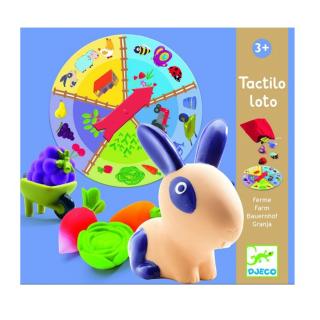 Forma tapintós játék - Tactilo loto - Djeco