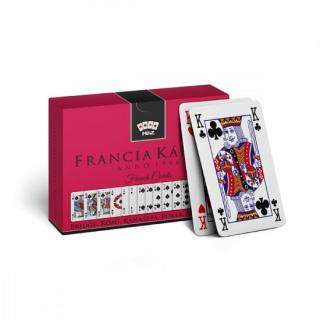 Francia kártya dobozban