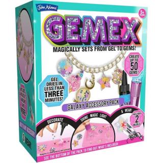 Gemex - Gélből drágakő galaxis ékszerkészítő szett