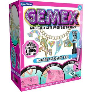 Gemex - Gélből drágakő unikornis ékszerkészítő szett