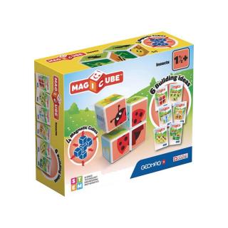 Geomag Magicube mágneses mesekocka, katicás