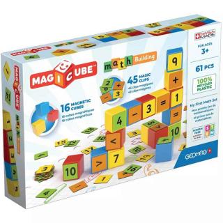 Geomag Magicube Math Building Recycled Clips 61 db