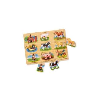 Hangos puzzle farm - Melissa and Doug