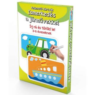 Ismerkedés a járművekkel – Fejlesztő kártyák