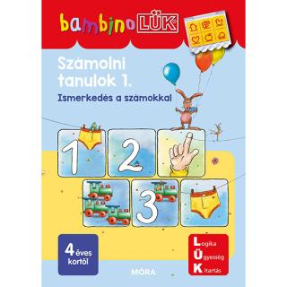 LDI-101  Számolni tanulok 1. -Ismerkedés a számokkal- Lük Bambino füzet