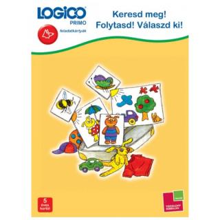 Logico Primo feladatlapok - Keresd meg! Folytasd! Válaszd ki!  5+