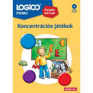 Logico Primo feladatlapok - Koncentrációs játékok 4+