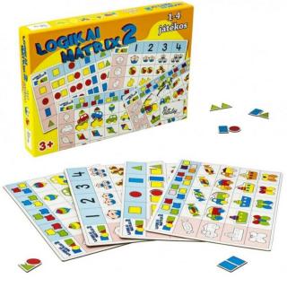Logikai mátrix 2. - Készségfejlesztő párosító játék