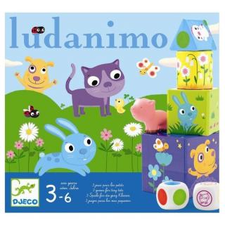 Ludanimo 3 játék egyben kicsiknek - Djeco