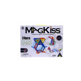 MagKiss 24 db-os mágneses építőjáték