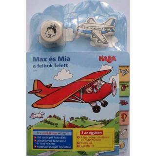 Max és Mia könyv, puzzle és játék egyben