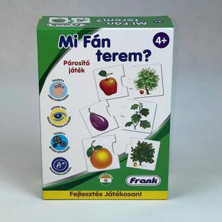 Mi fán terem? - Gyümölcsök és fák párosító játék - Frank