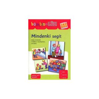 Mindenki segít Lük Bambino füzet 3-5 év