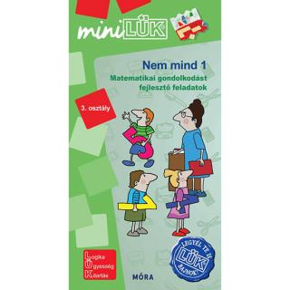 Nem mind 1 - Mini Lük füzet Matematikai gondolkodás 3. osztály