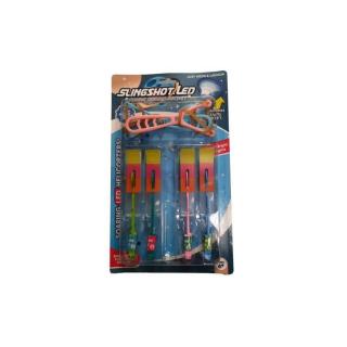 Nyílvessző szett rakéta LED fénnyel (4db)