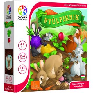 Nyúlpiknik családi memóriajáték - Smart games