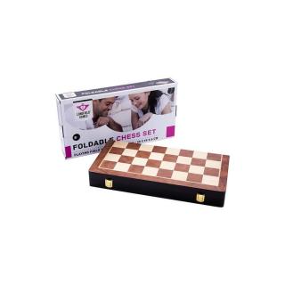 Összecsukható fa sakk készlet - Engelhart