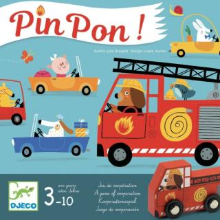 PinPon - tűzoltós társasjáték - Djeco