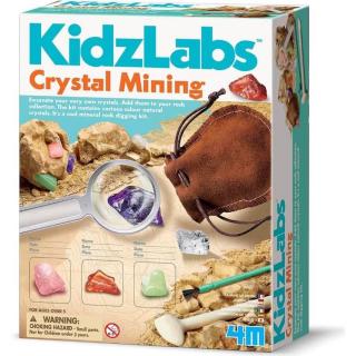 Régész szett kristályokkal - 4M KidzLabs