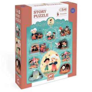 Story puzzle - Pinoccio 54 db-os