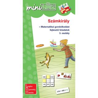 Számkirály matematikai feladatok 3.o. - Lük Mini füzet