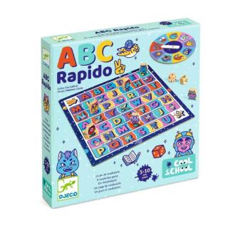 Szókincs bajnokság társasjáték - Djeco ABC Rapido