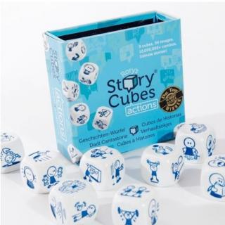Sztorikocka cselekvésekkel - Story cubes Actions - kék