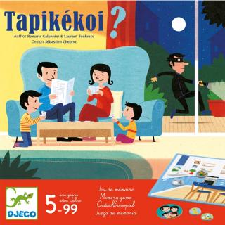 Tapikékoi  memória játék - Djeco