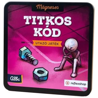 Titkos kód - mágneses utazó játék