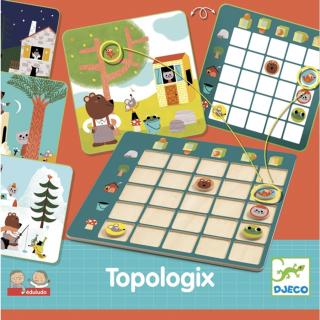 Topologix térbeli, síkbeli tájékozódást fejlesztő játék - Djeco