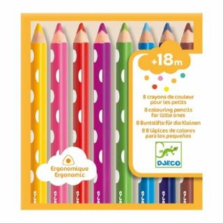 Vastag színes ceruza készlet - Djeco