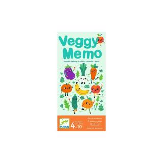 Veggy memo memóriajáték - Zöldség, gyümölcs Djeco