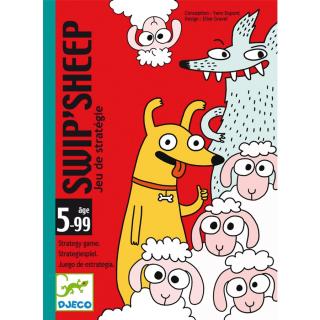 Vigyázz bárány, jön a farkas! kártyajáték - Swip'Sheep Djeco