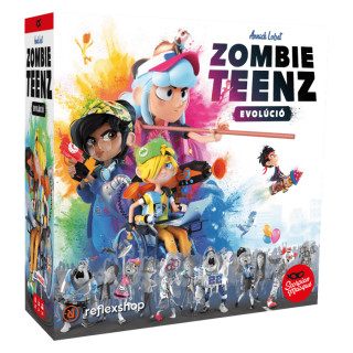 Zombie Teenz evolúció társasjáték