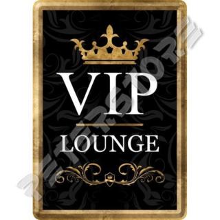 Retró Fém Képeslap - VIP Lounge - VIP Társalgó, Tárgyaló