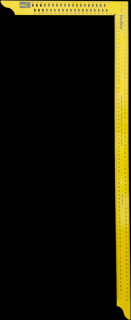 Hedue varratmentes ácsderékszög 800 mm - sárga