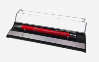 HUGO - Swarovski kristályos toll - fényes piros