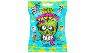 Argo Sour Madness Trópusi Extra Savanyú  Kemény Cukorka (kék) 60g