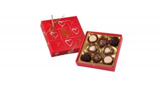 Bolci Praliné Válogatás Piros Szivecskés Díszdobozban 96g