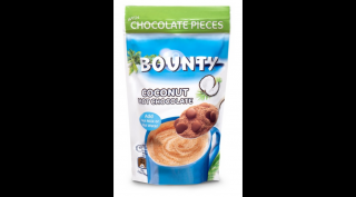 Bounty Kókuszos Forró Csokoládé Italpor Csokoládé Darabkákkal 140g