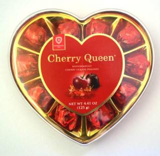 Cherry Queen Konyak Meggy Szívdoboz 125g