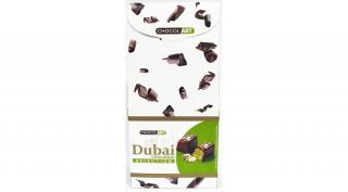 Chocolart Dubai Desszert Tejcsokoládé  Pisztáciás Kadayif Tésztás Töltelékkel150g