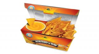 El Sabor Chilis Nacho 'N Dip Chips Cheese Szósszal 175g