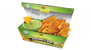 El Sabor Sós Nacho 'N Dip Chips Avokádó Szósszal 175g