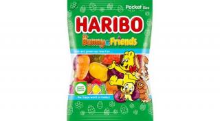 Haribo Bunny Friends Vegyes Gyümölcs Ízű Gumicukor 90g
